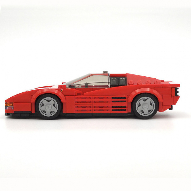 Vehicle Racing Car Building Block Set Model Car Construction Toys for Kids