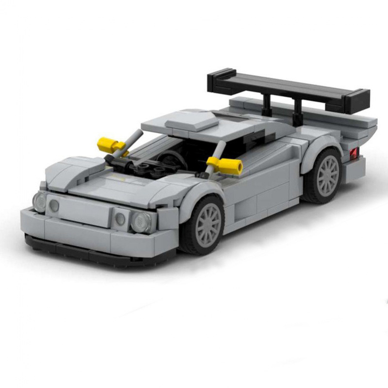 Vehicle Racing Car Building Block Set Model Car Construction Toys for Kids