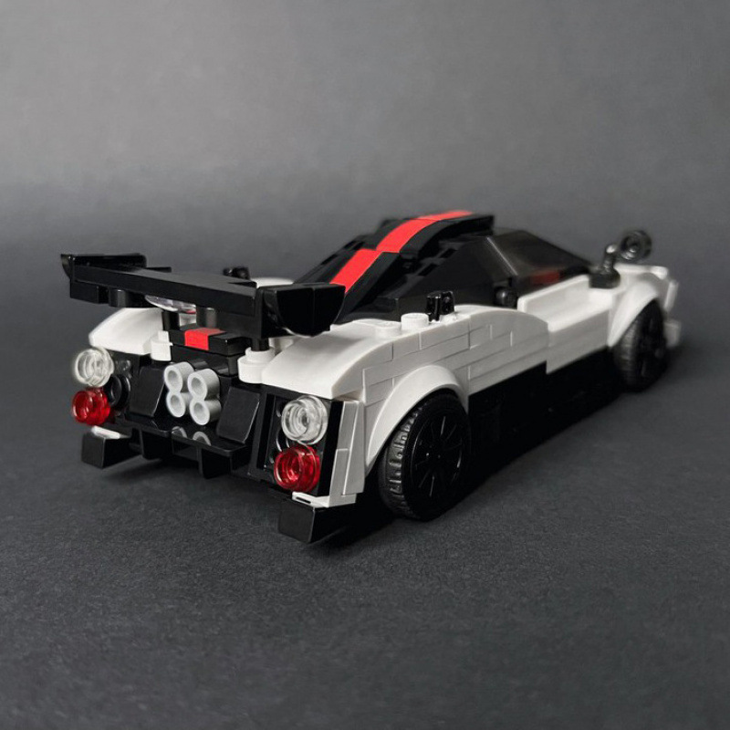 Vehicle Racing Car Building Block Set Model Car Construction Toys for Kids