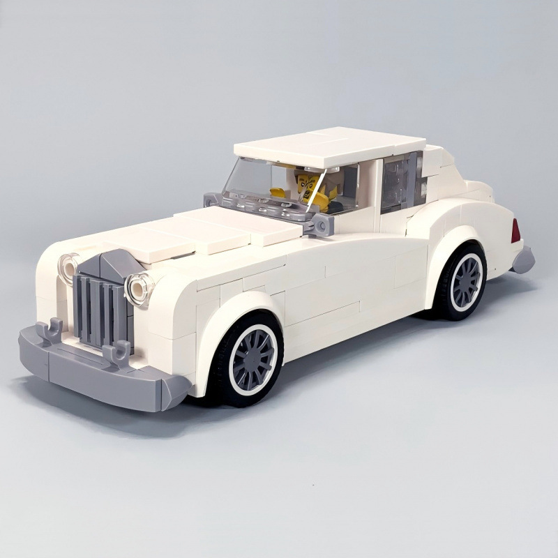 Vehicle Racing Car Building Block Set Model Car Construction Toys for Kids