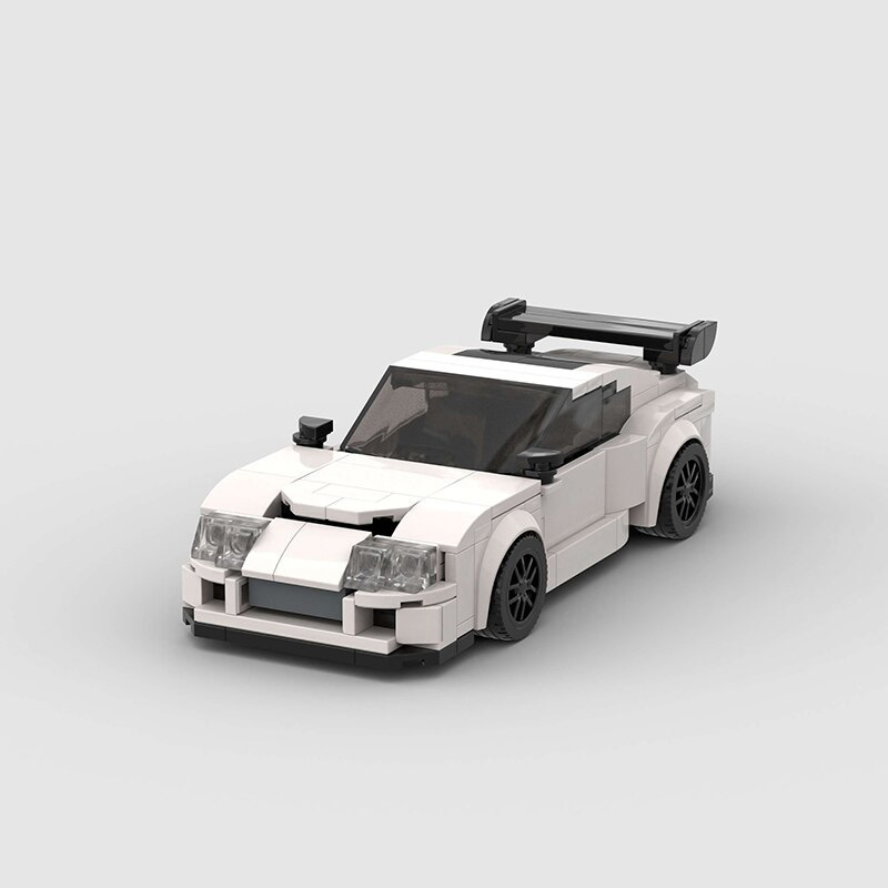 Vehicle Racing Car Building Block Set Model Car Construction Toys for Kids