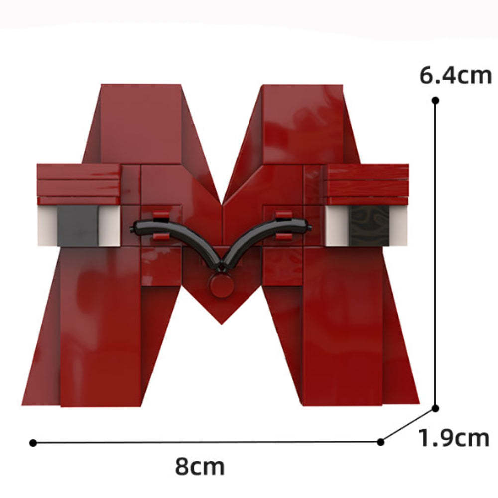 Alphabet Building Block 26 Alphabet Building Block Model Gift for Kids