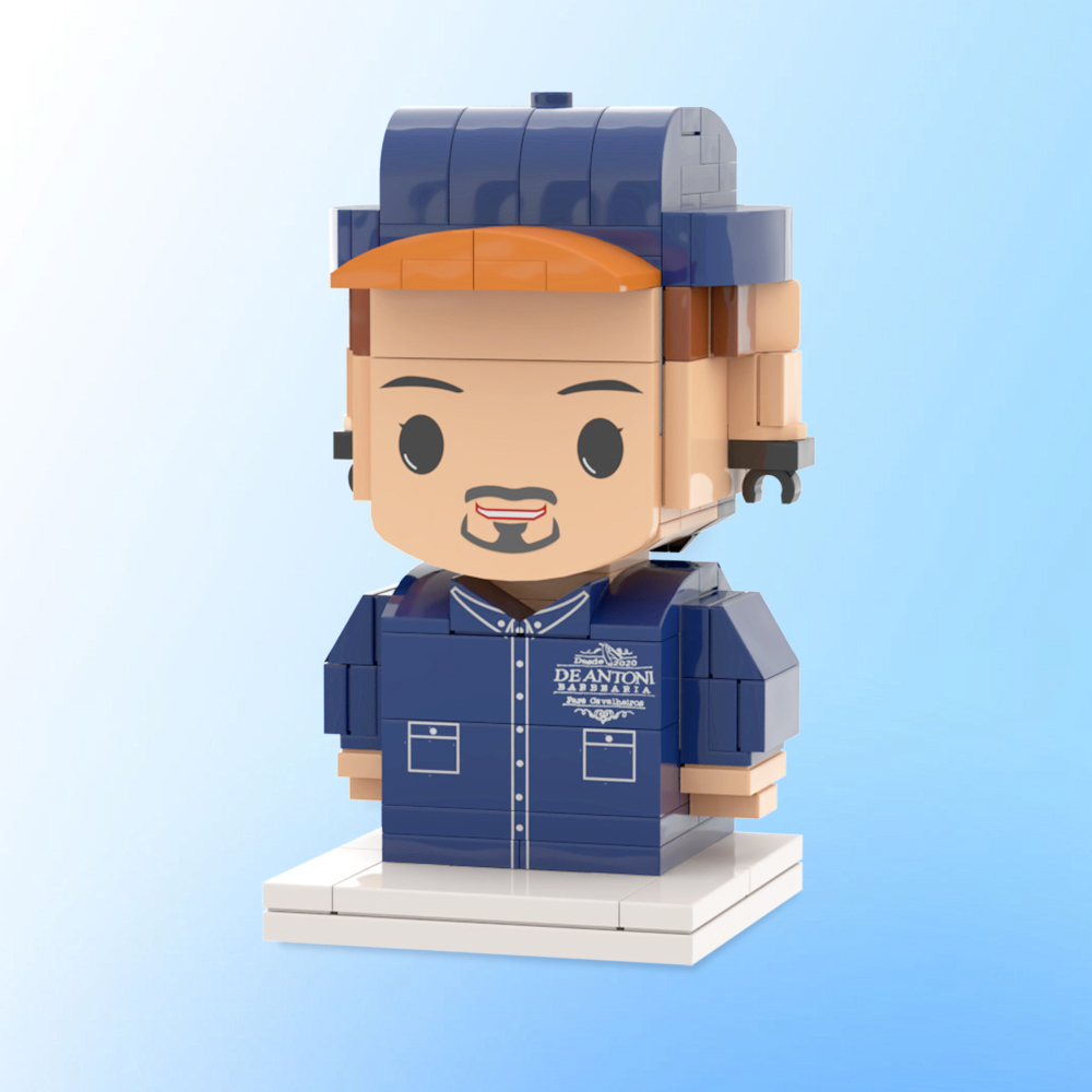 Anniversary Gift for Employment Custom Brick Figures Perfect Gift For 