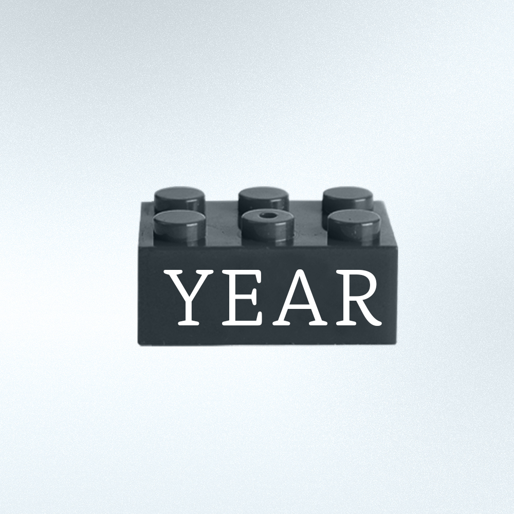 Building Block Gifts Custom Text Induction Gift Company Age Building Blocks Multi-Color Different Size Building Block Gifts