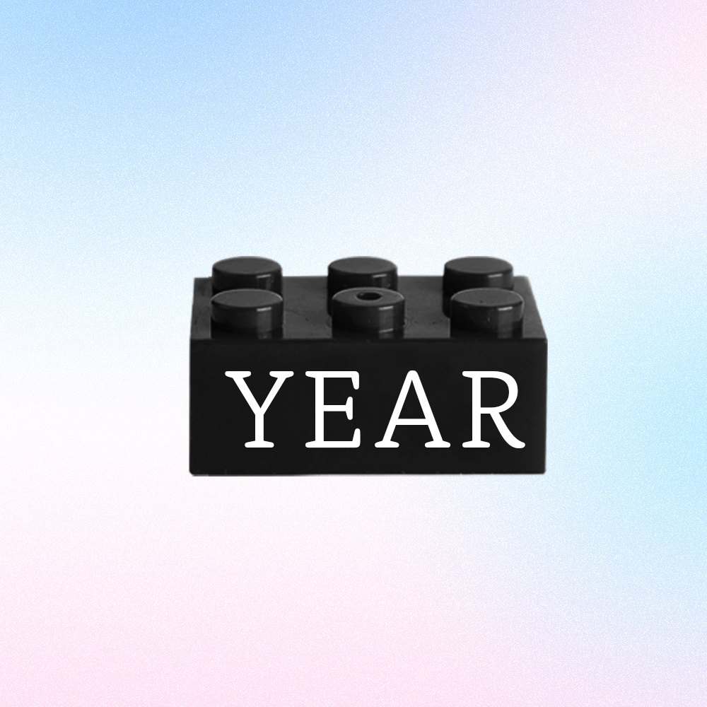 Building Block Gifts Custom Text Induction Gift Company Age Building Blocks Multi-Color Different Size Building Block Gifts