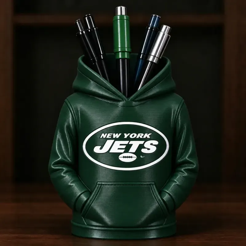 3D Printed Football Hoodie Pen Holder | Team Desk Organizer