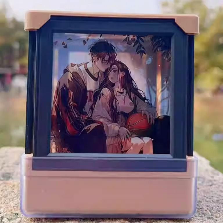 Projection Night Lights Custom 5-Side Photo Photo Anniversary Gift Christmas Gift for Loved Ones - 