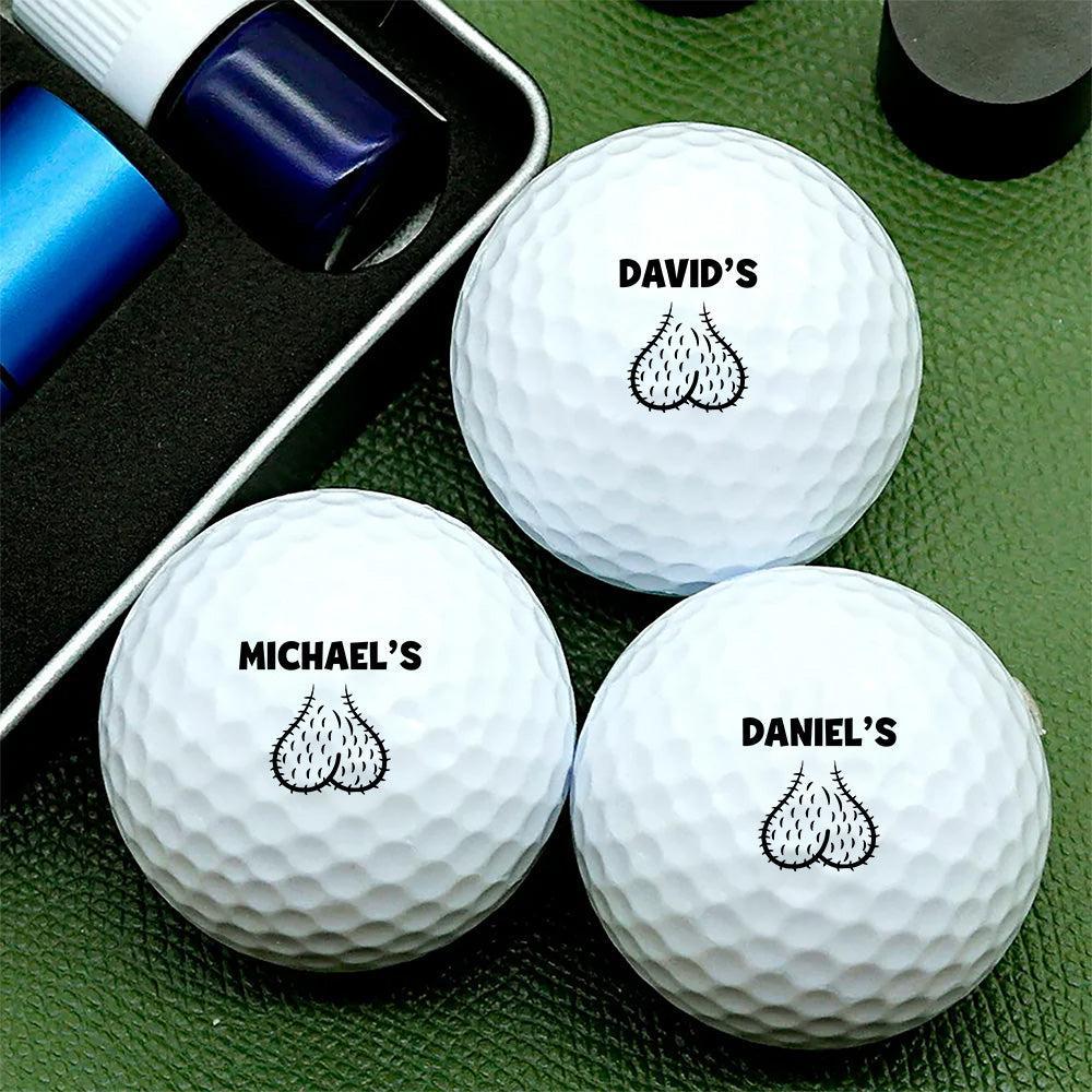 Personalized Golf Ball Stamp Box Golf Gifts for Men, Funny Gift - 