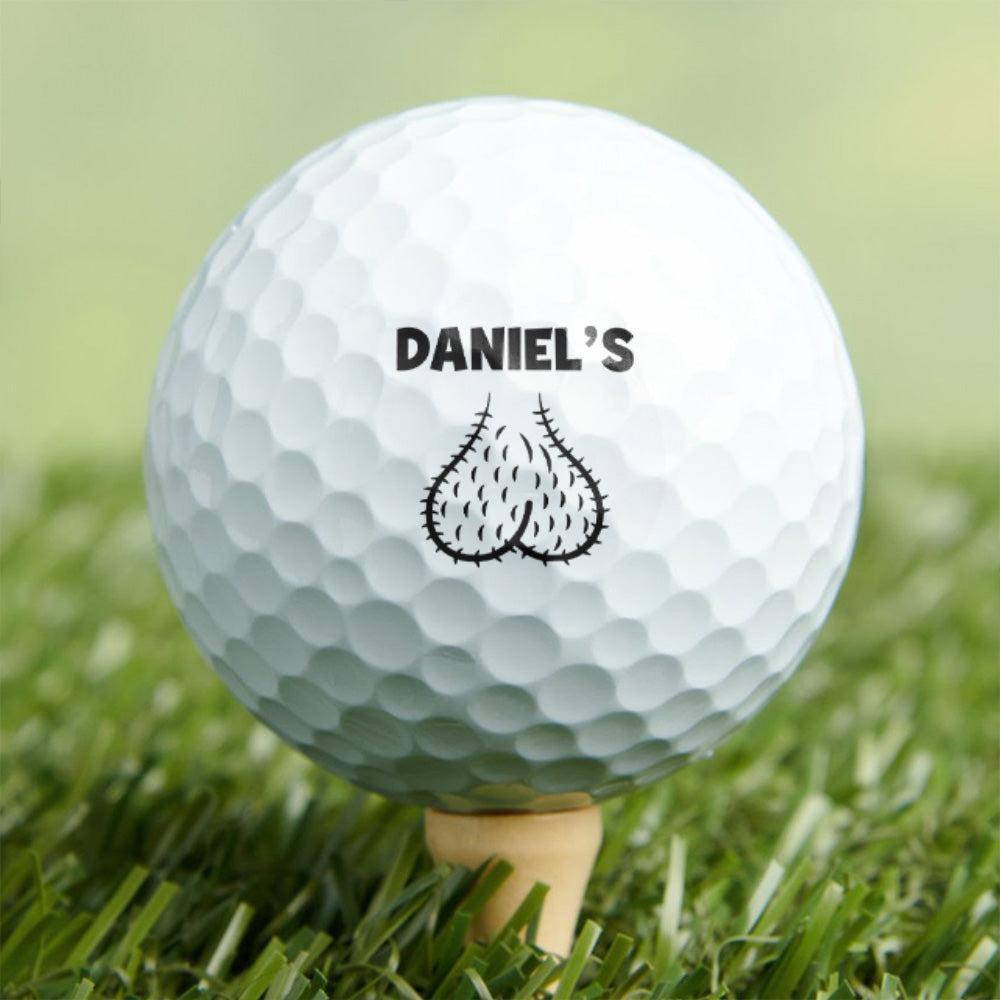 Personalized Golf Ball Stamp Box Golf Gifts for Men, Funny Gift - 