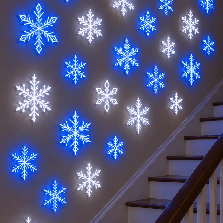 Snowflake LED Wall Set Night Light