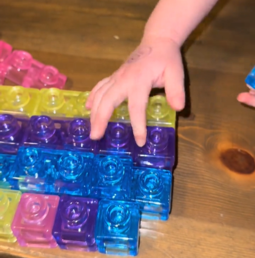 JELL-O BLOCKS: 40-Piece Montessori Sensory Building Soft Blocks - 