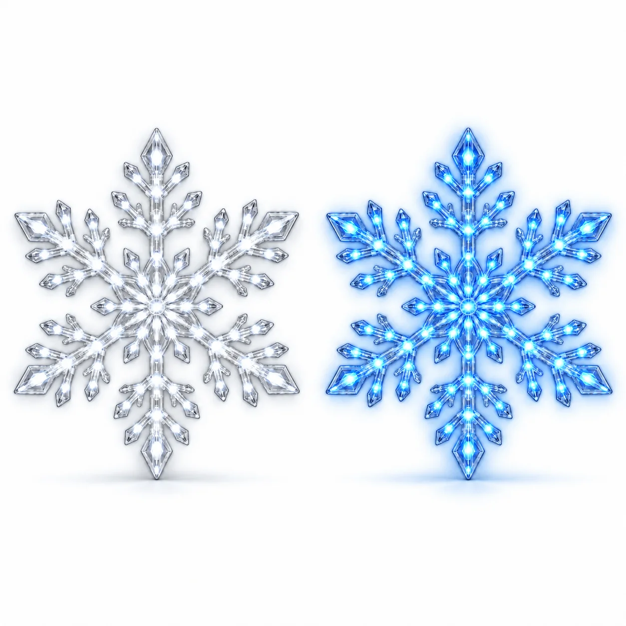 Snowflake LED Wall Set Night Light
