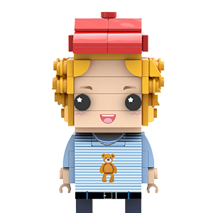 Full Body Custom Brick Figures Small Particle Block Toy Brick Me Gifts - 