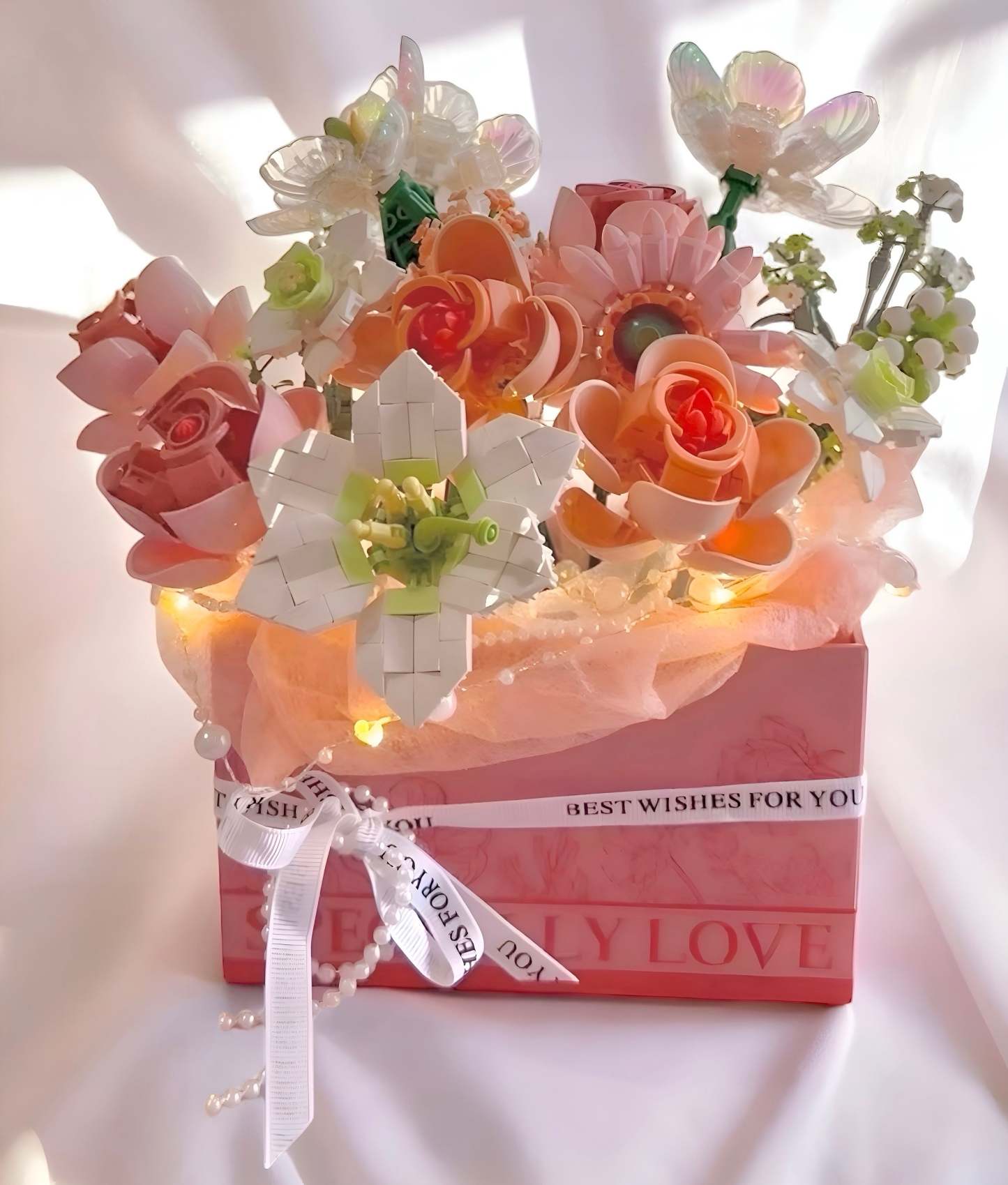 The Bouquet Basket Valentine's Day Gift for Her