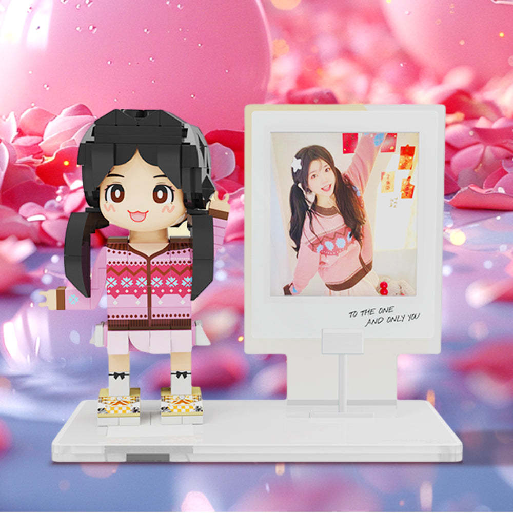 Surprise Gifts: Customized single-person Duddu Brick Figures photo models, customized couple photo models, DIY wedding and Valentine's Day gifts, and figure ornaments. - minebrickuk