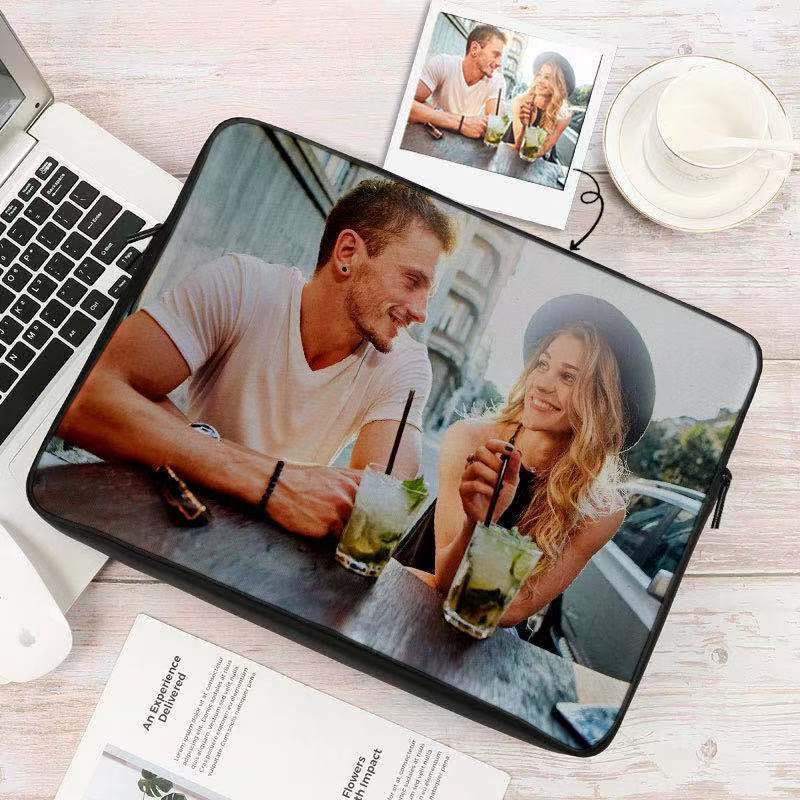custom photo laptop bag