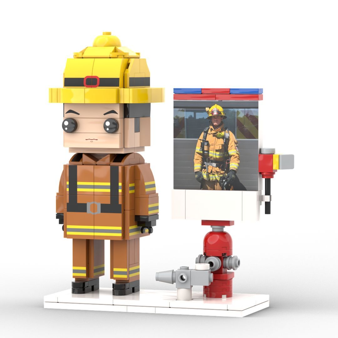 Basketball players Gift Customizable 1 Person Gift Full Body Custom Brick Figures - 