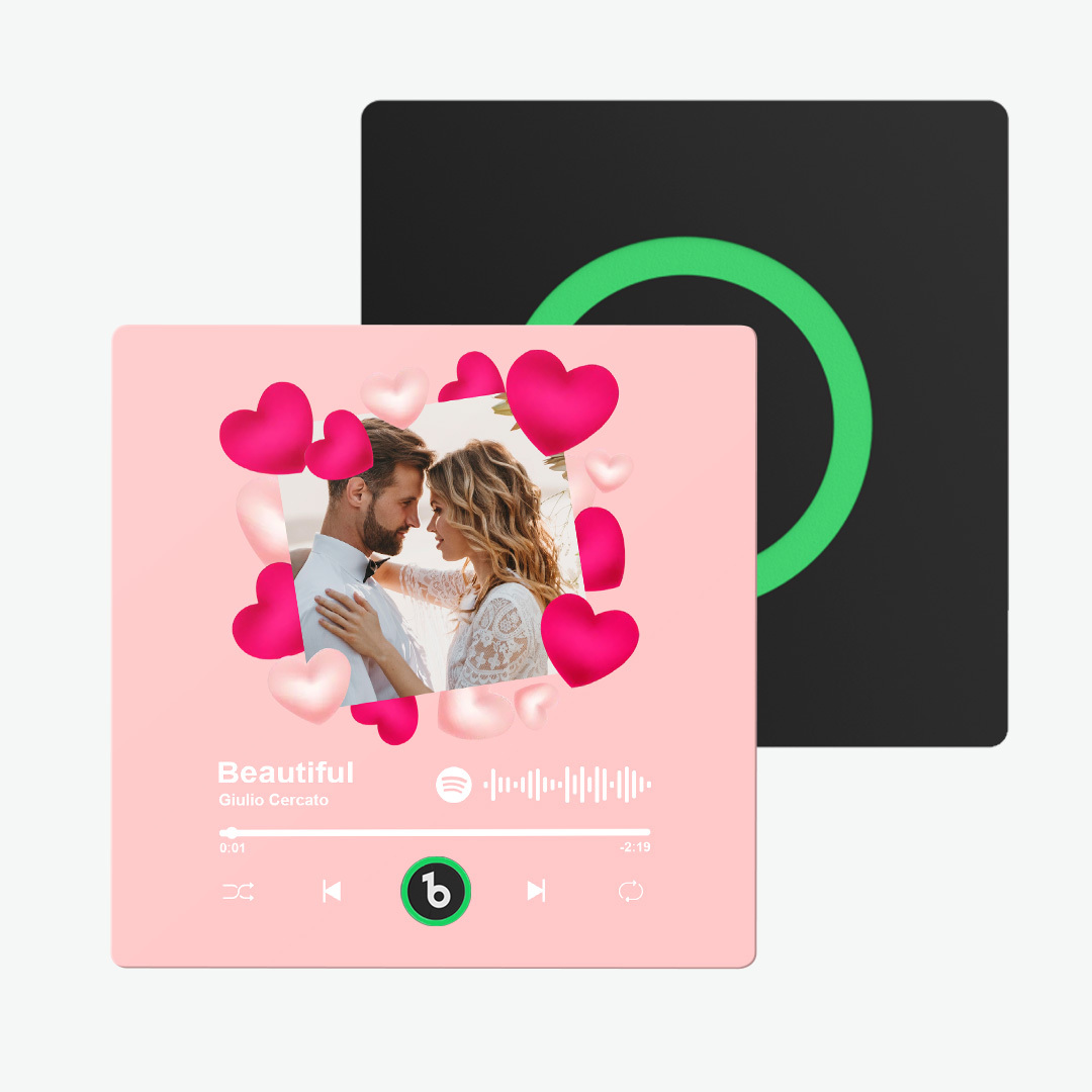 Custom Music Fridge Magnet New Upgrade Colorful Album Fridge Magnet Gift for Couple Valentine's Day Gifts