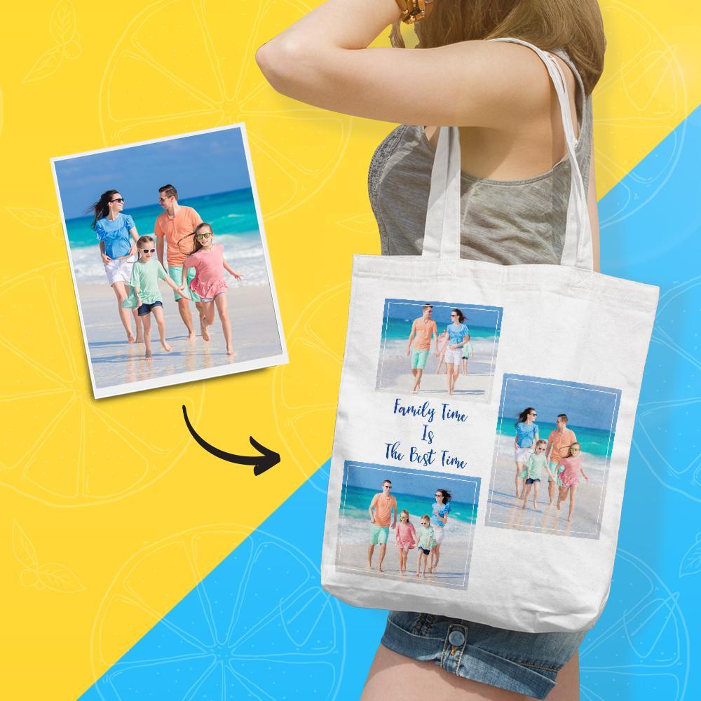 custom tote bag personalized shopping bag custom storage handbag mothers day gift
