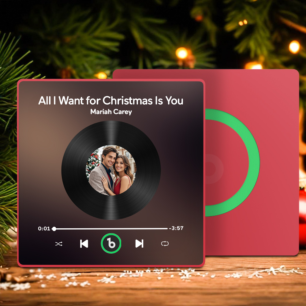 New 4.0 Upgrade Custom Music & Photo Fridge Magnet FridgeBeats Pro Supports Bluetooth Connectivity Christmas Gift