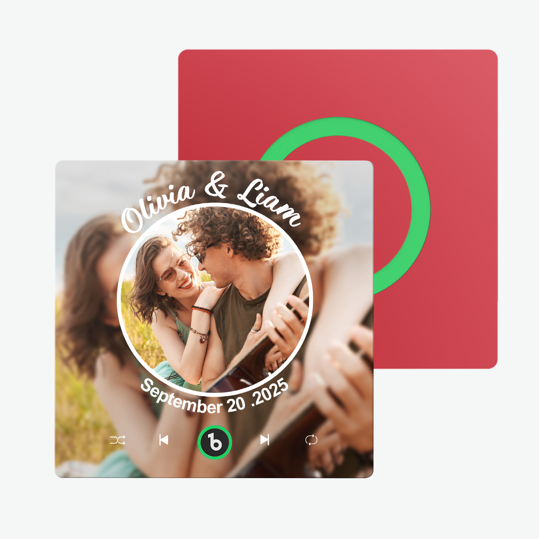 Custom Music Fridge Magnet New Upgrade Colorful Album Fridge Magnet Gift for Couple Valentine's Day Gifts