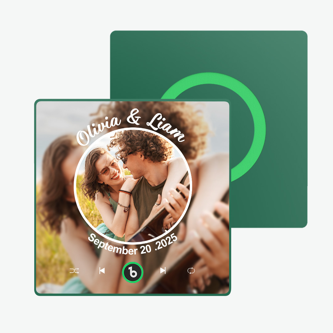 Custom Music Fridge Magnet New Upgrade Colorful Album Fridge Magnet Gift for Couple Valentine's Day Gifts