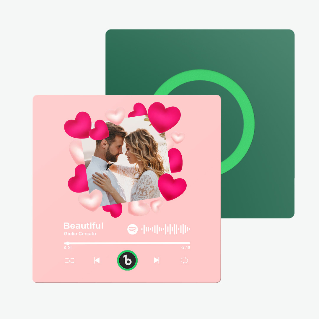 Custom Music Fridge Magnet New Upgrade Colorful Album Fridge Magnet Gift for Couple Valentine's Day Gifts