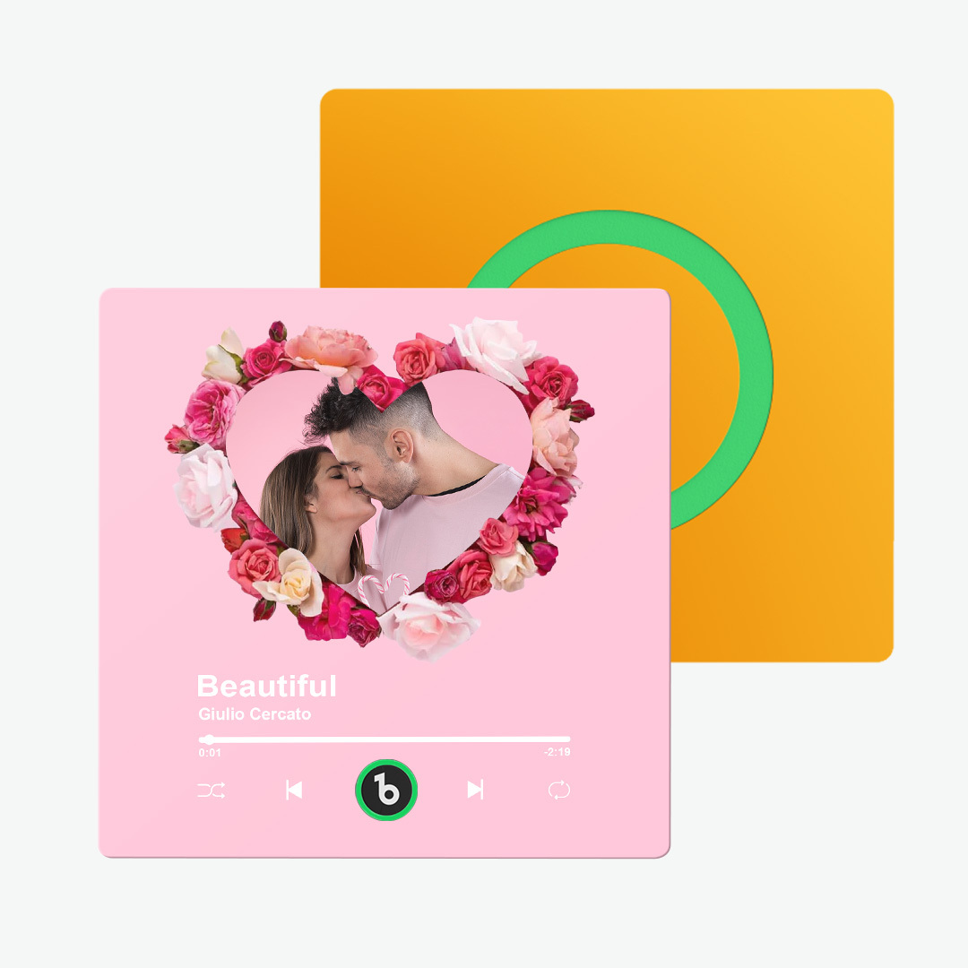 Custom Music Fridge Magnet New Upgrade Colorful Album Fridge Magnet Gift for Couple Valentine's Day Gifts