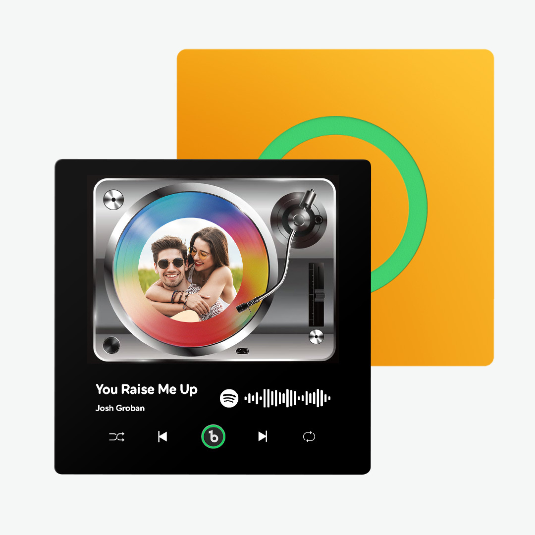 Custom Music Fridge Magnet New Upgrade Colorful Album Fridge Magnet Gift for Couple Valentine's Day Gifts