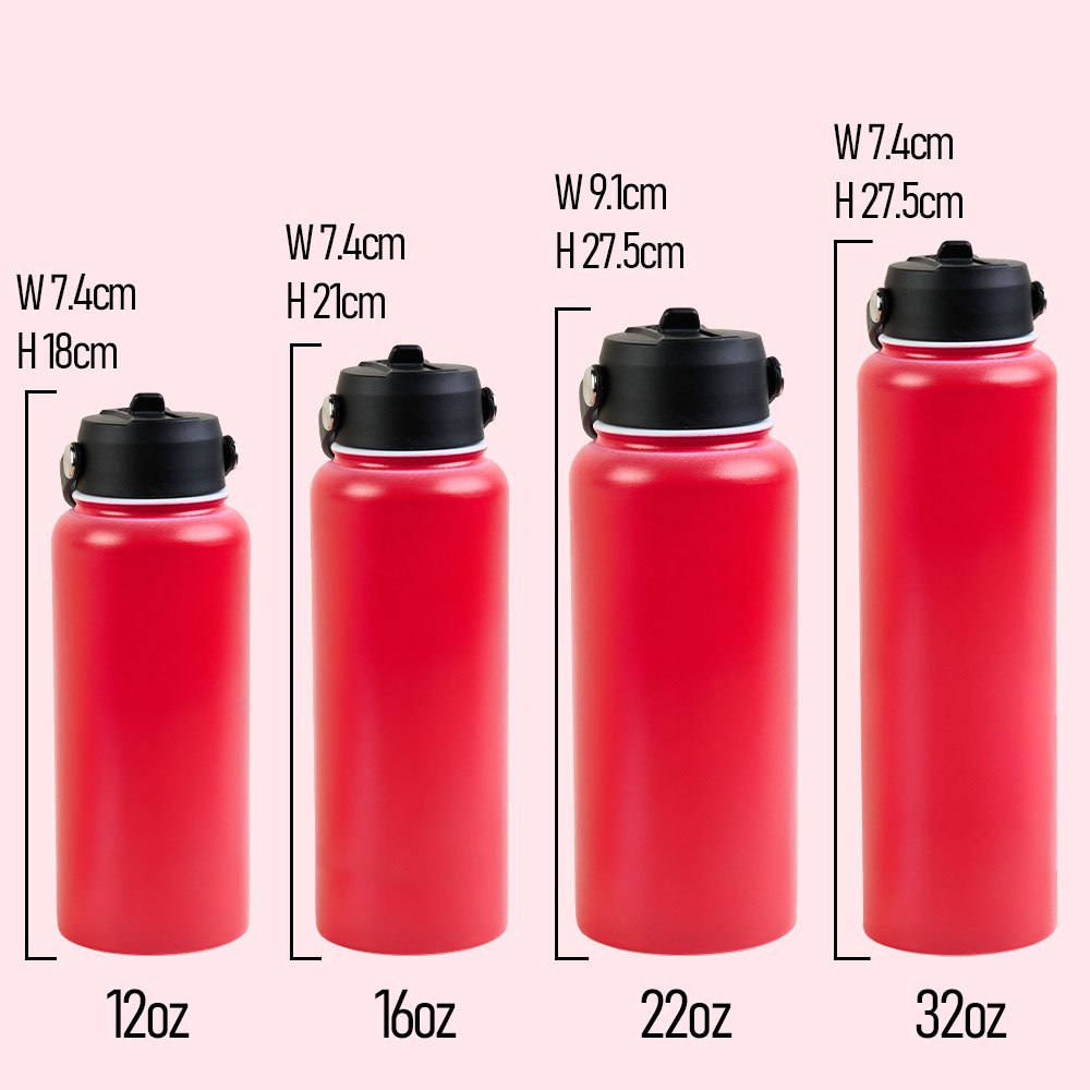 Custom Photo 3D Inflated Effect Printed Kids Water Bottle - Personalized Back To School Gifts For Kids - 