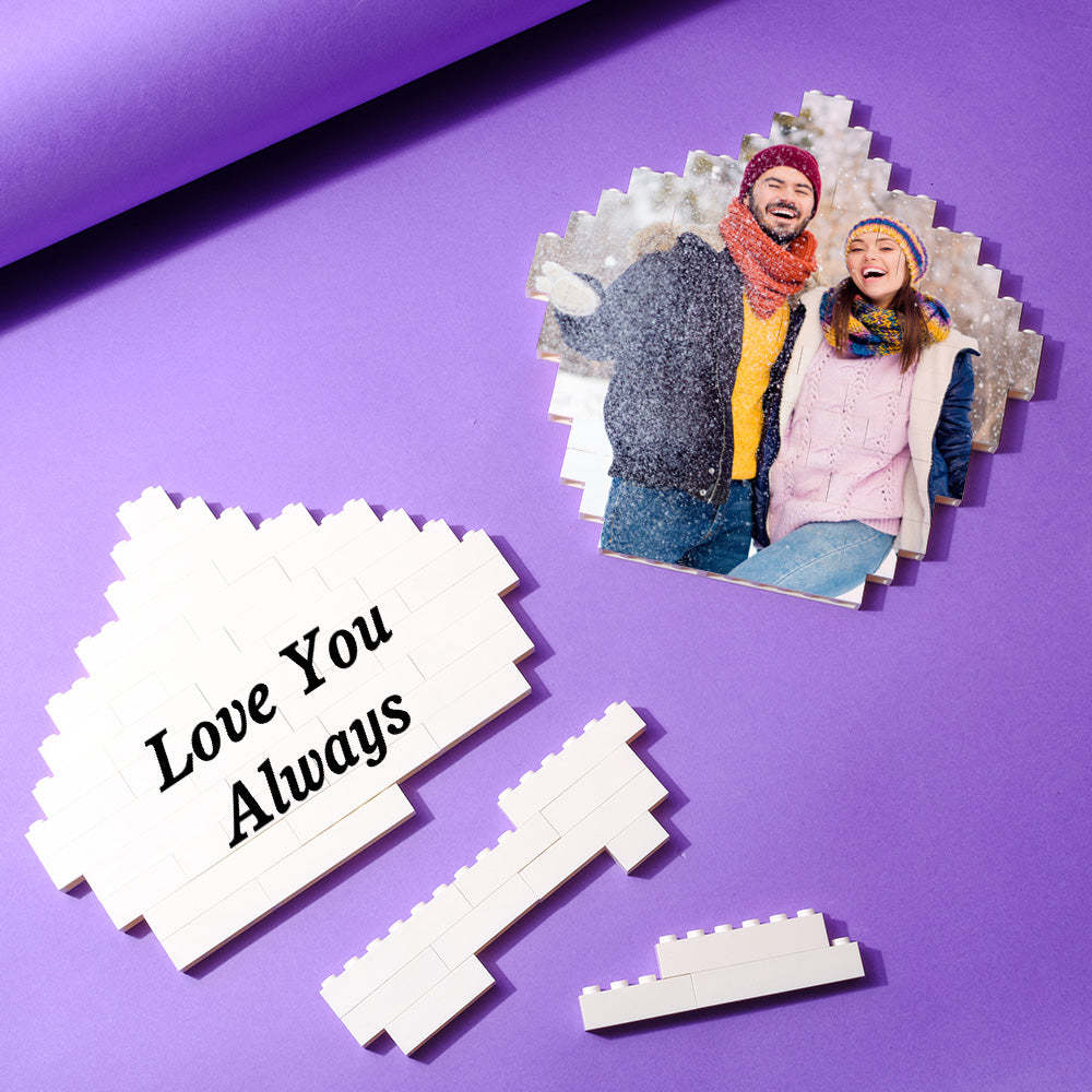 Custom Photo Block Building Bricks Pentagon Shape - 