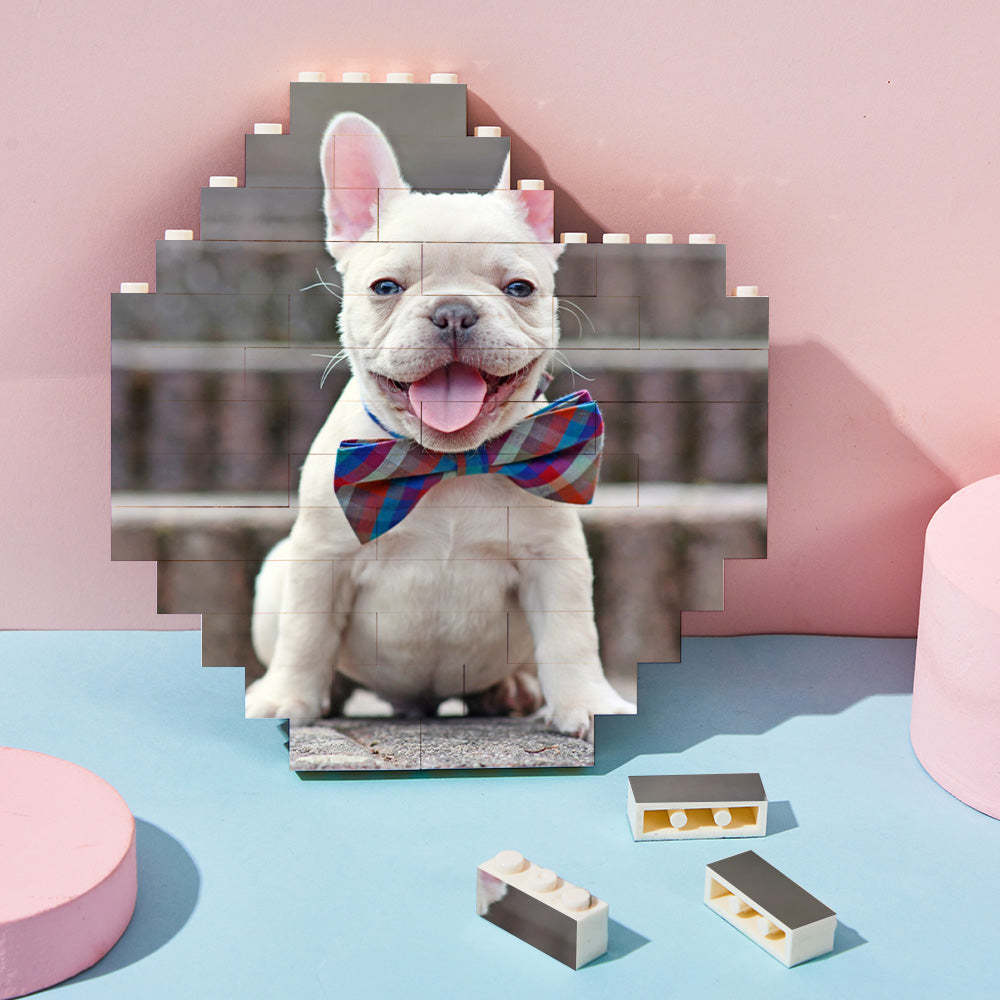 Custom Photo Building Bricks Personalised Block Octagon Shape - 