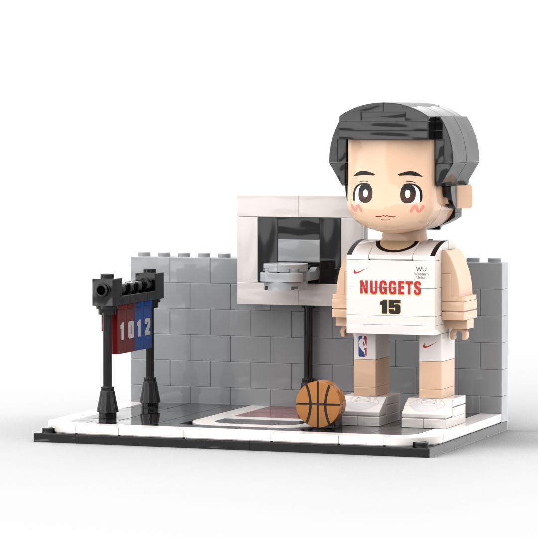 Basketball players Gift Customizable 1 Person Gift Full Body Custom Brick Figures - 