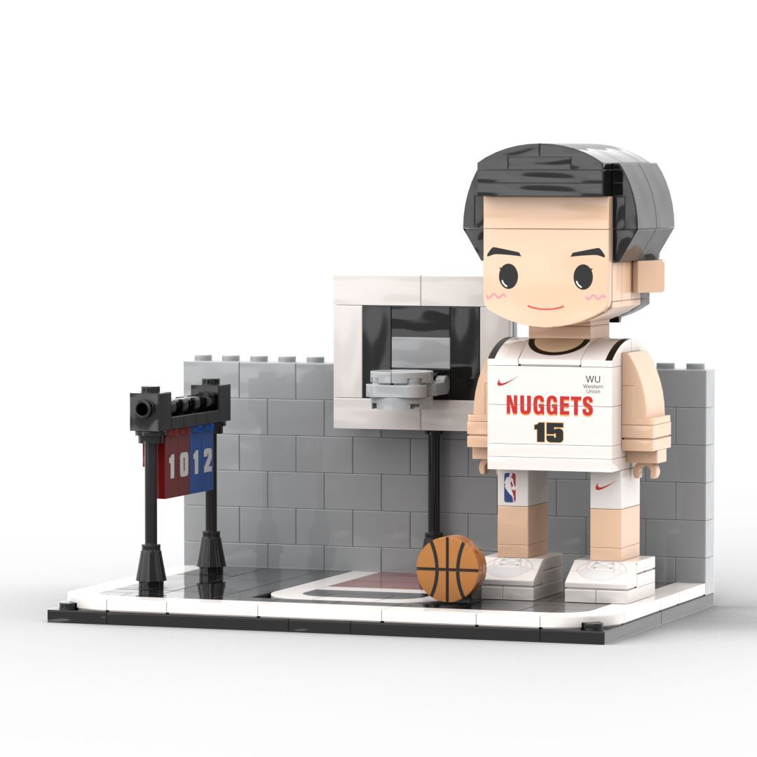 Gift for Baseballer Customizable 1 Person Gift Full Body Custom Brick Figures - 
