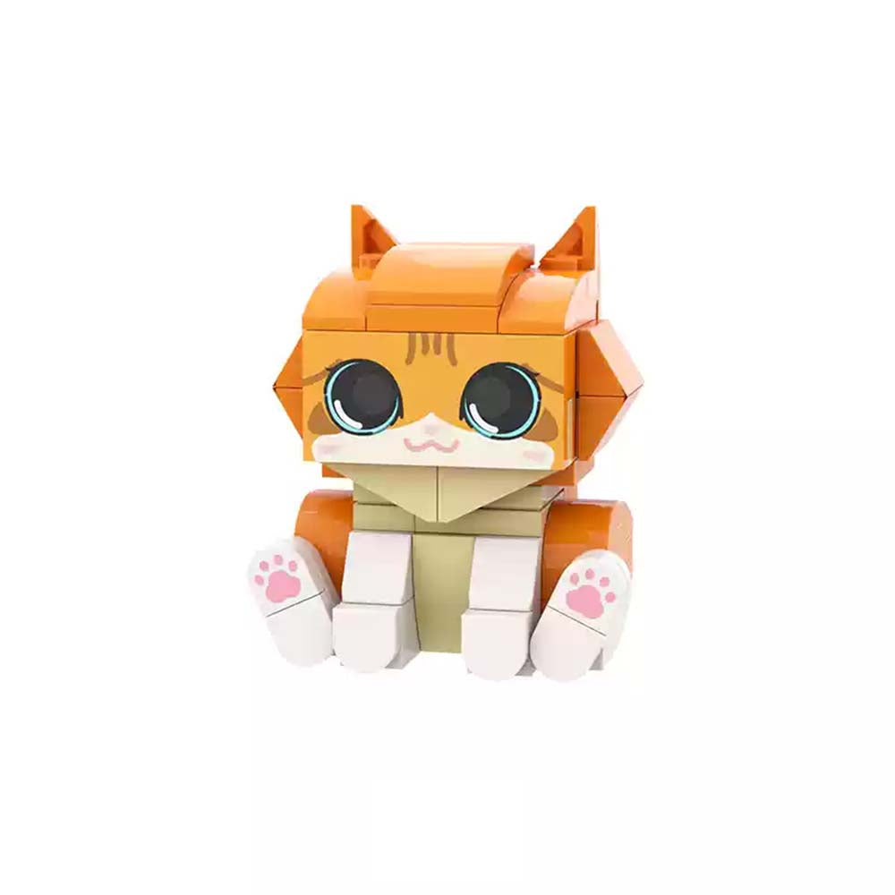 Various Cat Breeds Custom Brick Figures