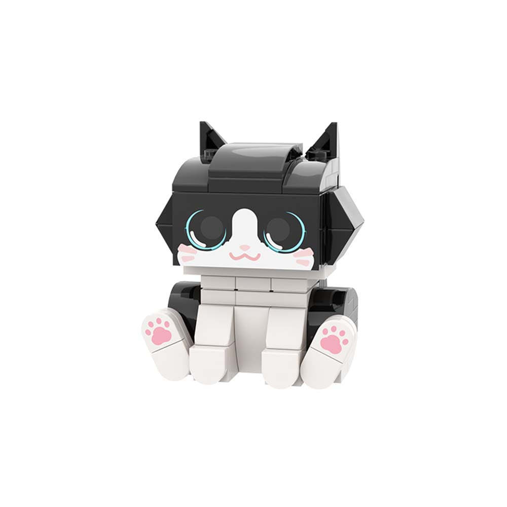 Tuxedo Cat - minebrickuk
