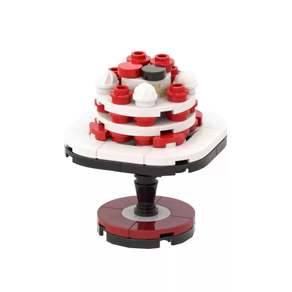 Strawberry Cake Accessories - minebrickuk