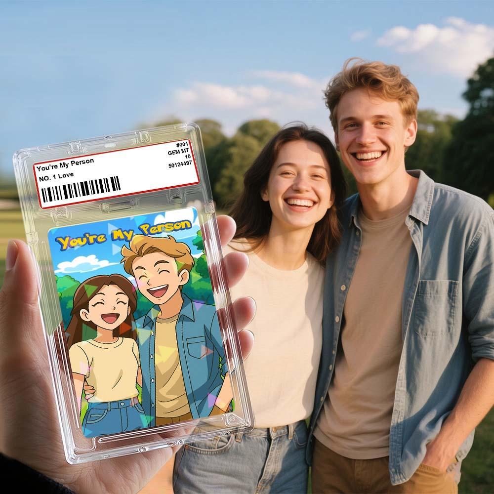 Personalized Card Anniversary Present Turn Your Photo into a Unique Collectible - 