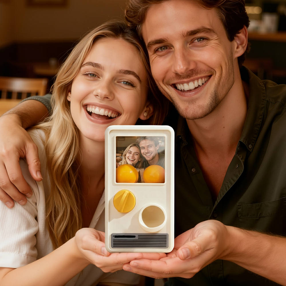 Custom Photo Personalized Gashapon Machine with 10 Gashapon  – Love Notes, Date Ideas & Surprise Cards - 