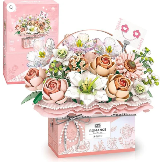 Flower Gift Box Brick Gift for Lover