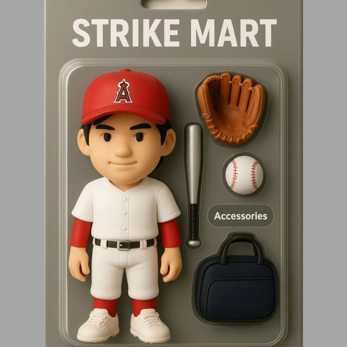 Custom 3D Effect Baseball Player Figure Pack Packaging Personalized Face Baseball Player Car Hanger Gift For Baseball Lover - 