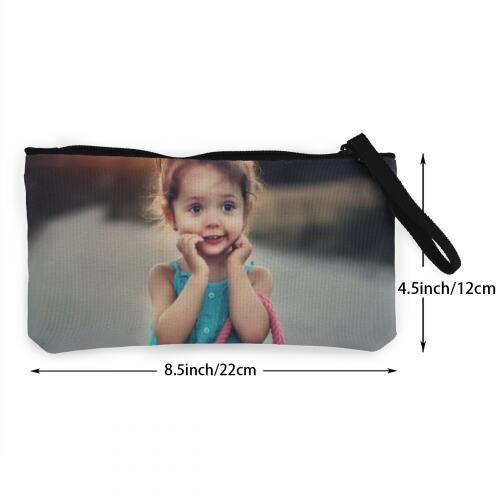 Back To School Personalized Photo Pocket Money Bag - 