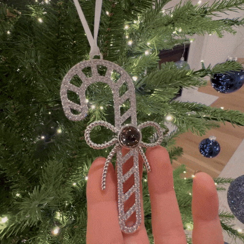 Personalized Projection Ornament Custom Photo Snowflake Christmas Ornament Gifts - minebrickau