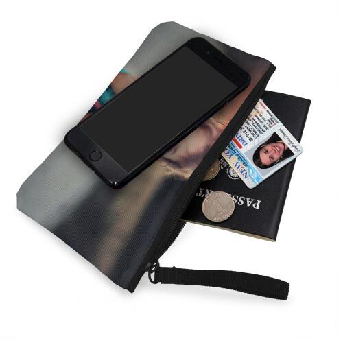 Back To School Personalized Photo Pocket Money Bag - 