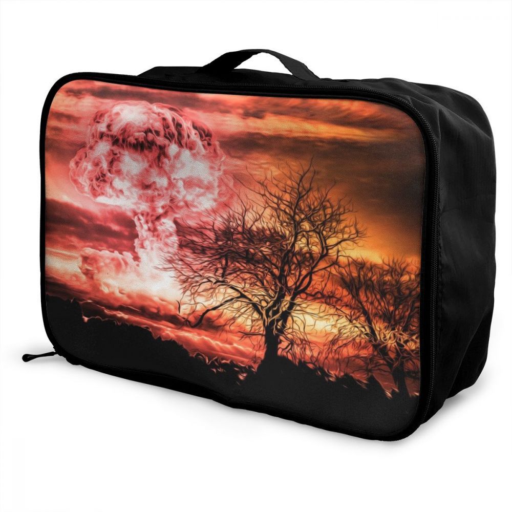 Personalized Travel Storage Bag, Lightweight Large Capacity Portable Luggage Bag - 