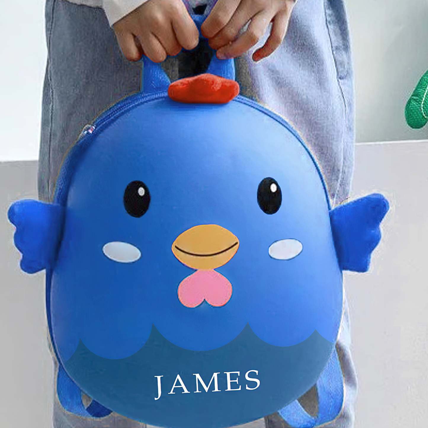 Toddler Bags Custom Name Kids Backpack Cartoon Book Bags For Boys Girls - 