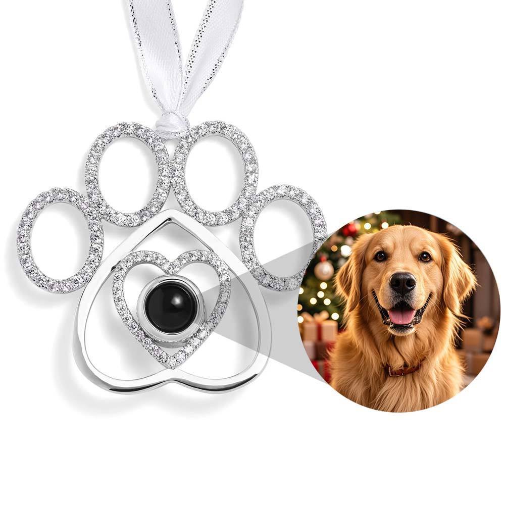 Personalized Nordic Snowflake Photo Ornament Christmas Gifts - minebrickau