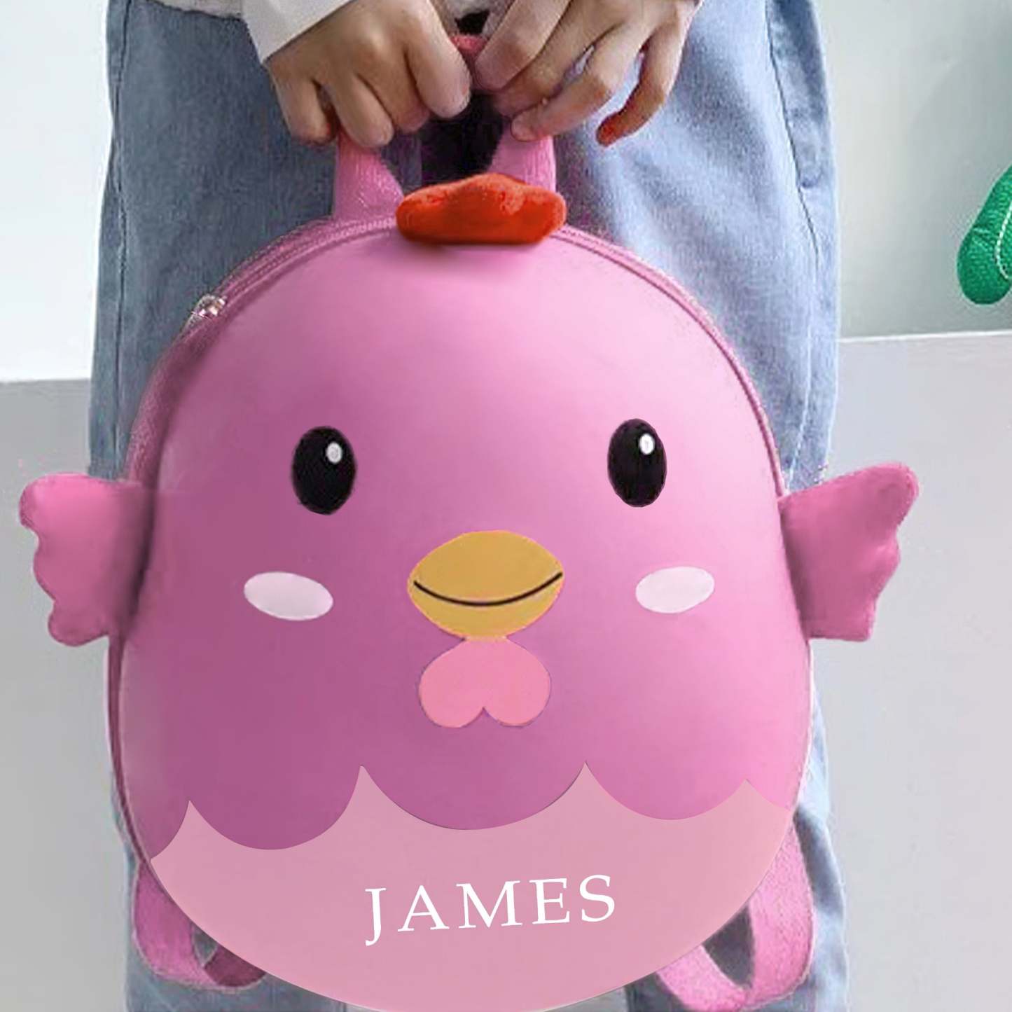 Toddler Bags Custom Name Kids Backpack Cartoon Book Bags For Boys Girls - 