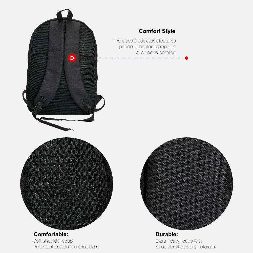 Custom Photo School Backpack, Back To School Gifts  Picture Backpacks For Boys And Girls - 