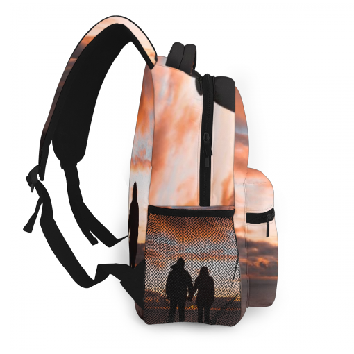 Back To School Gifts for Kids Custom All Print Photo BackPack Personalized Photo Backpack - 